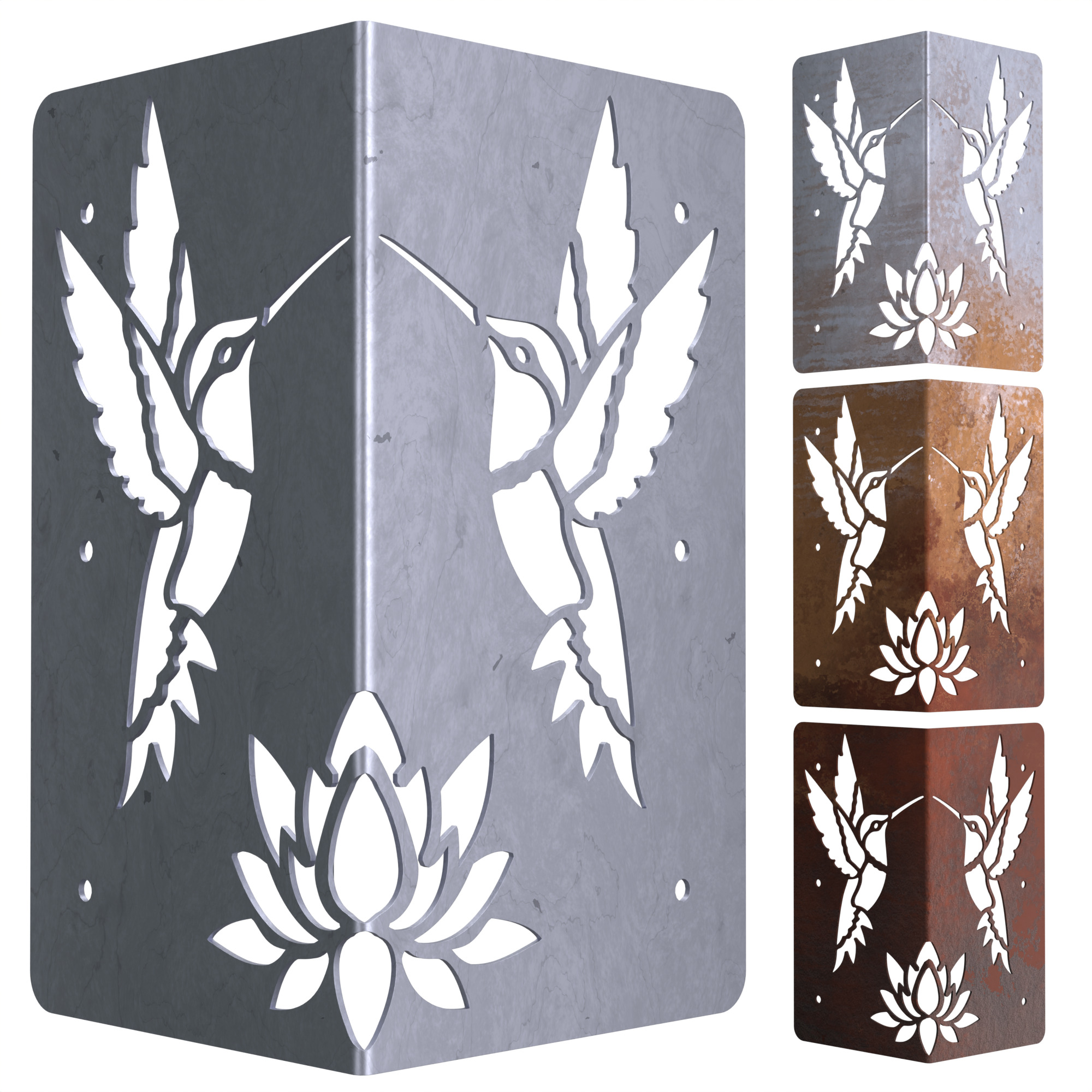 Koova, Weathering Garden Bed Corners - Sugar Seekers, Material Alloy Steel, Model# SB-SUGAR